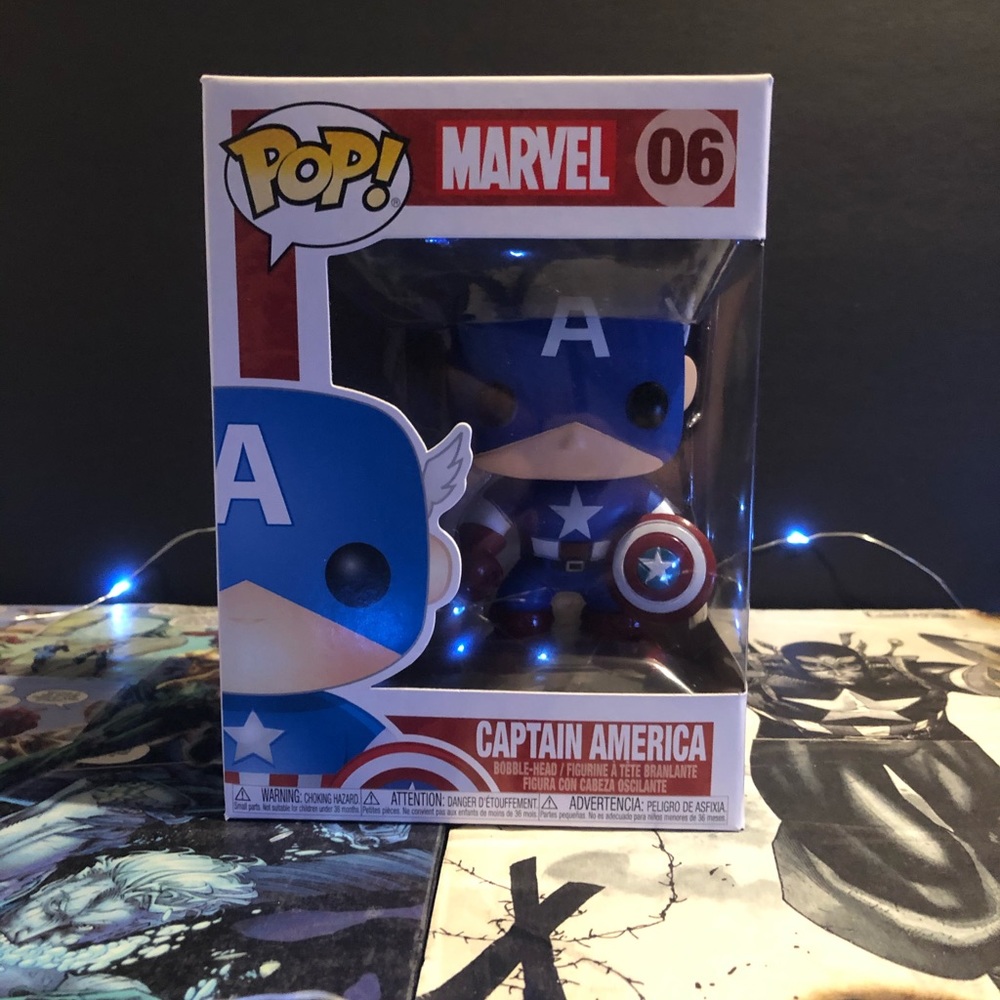 VAULTED Captain America Funko.